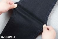 10 OZ Women Jeans Stretch Denim Fabric Warna Hitam / Hitam