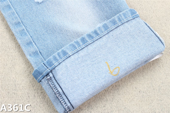 12 Oz 100% Indigo Cotton Heavy Weight Denim Fabric Untuk Seragam