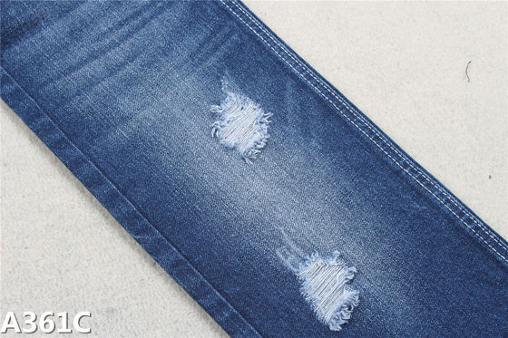 12 Oz 100% Indigo Cotton Heavy Weight Denim Fabric Untuk Seragam