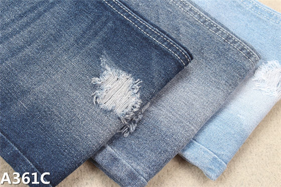 12 Oz 100% Indigo Cotton Heavy Weight Denim Fabric Untuk Seragam