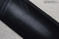 9.5oz Fake Knit Denim Fabric Sulphur Black Double Layers Stretch