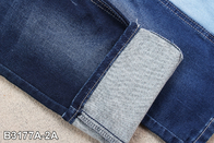 9.5 Ons Fake Knitting Denim Twill Fabric Double Layers Stretch Jeans Material