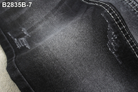 62/63” Light Slub Black Denim Jeans Fabric 10.5oz Untuk Garment
