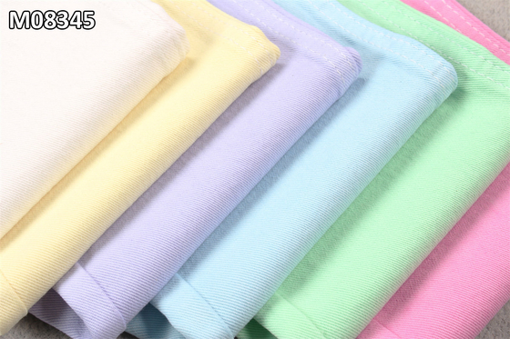 9.7OZ Persiapkan untuk Pewarnaan Kain Denim Putih RFD Jeans Fabric Fro Pakaian Pewarnaan