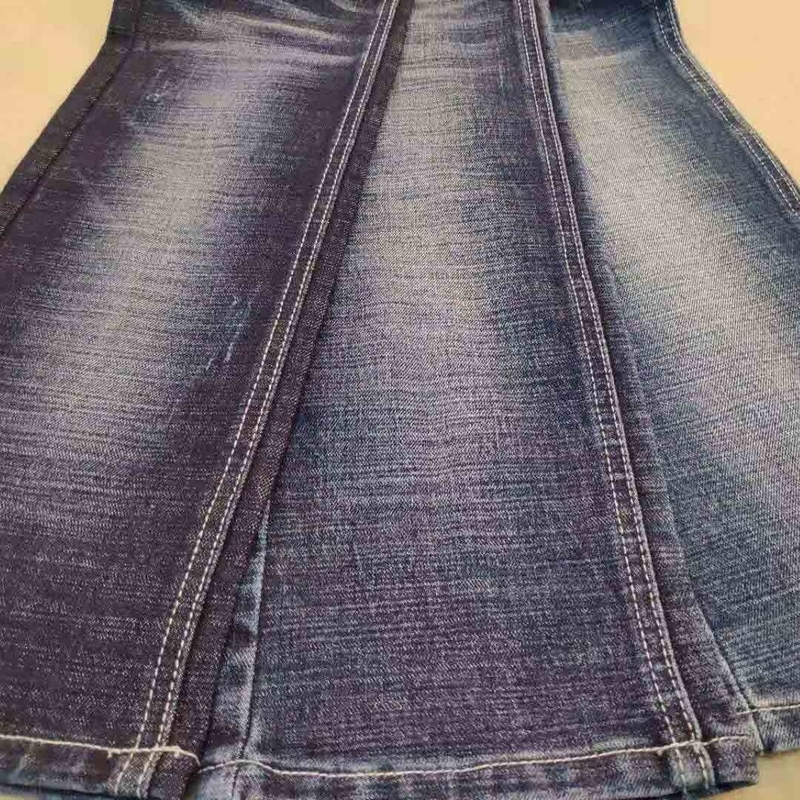 Rope Dye Cotton Width 51/52" Warna Biru Tua Kain Denim Lycra