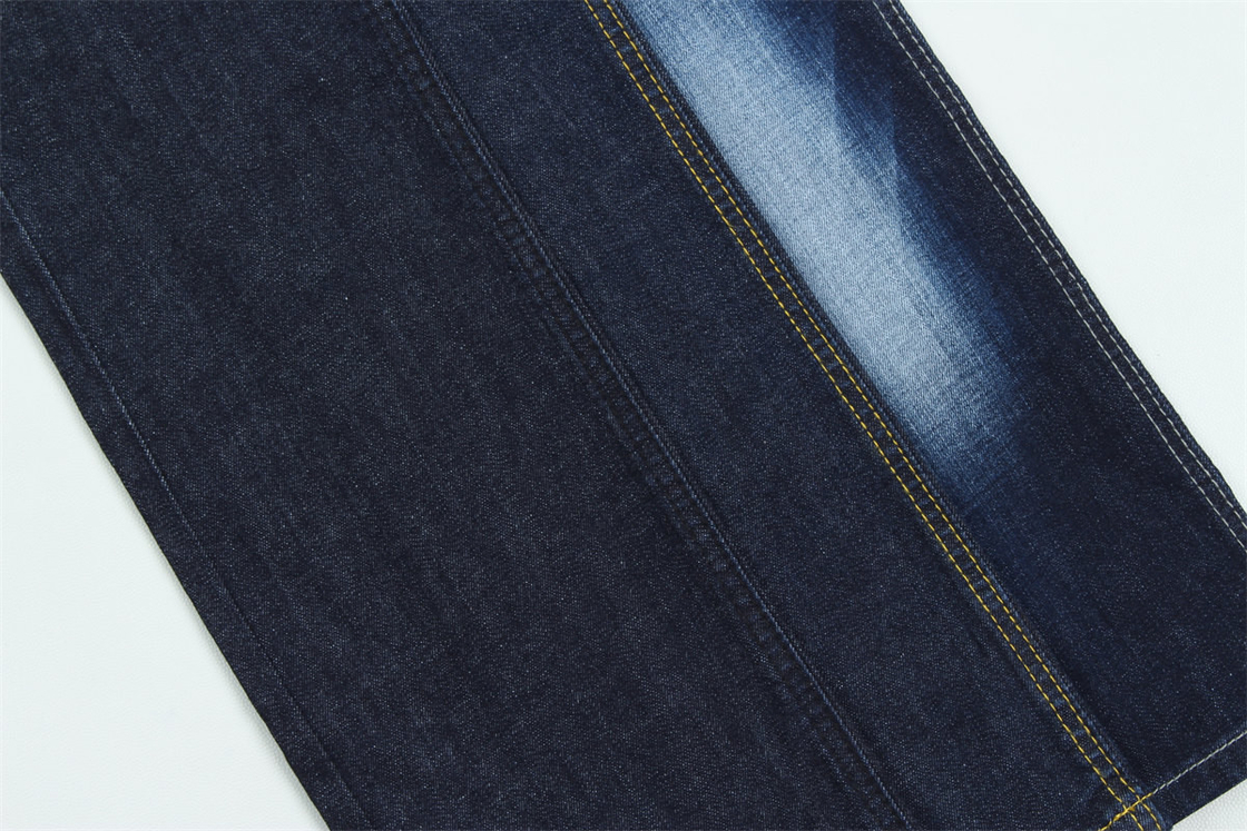 Warna Cepat Non-Fading High Stretch Cotton Spandex Kain Denim Untuk Jeans