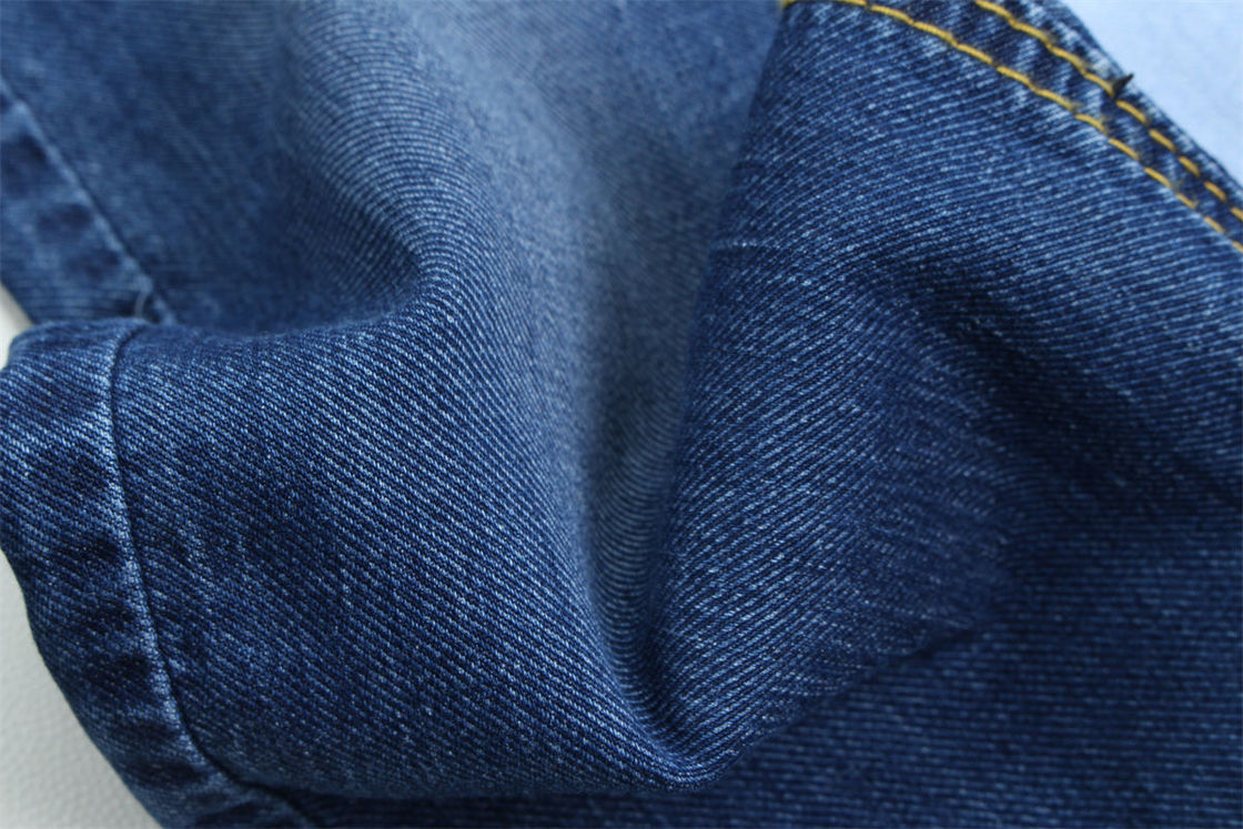 Kain Denim Tencel Sangat Lembut 6oz Peregangan Rendah Untuk Kemeja Dan Celana Jeans Anak-Anak Super Tipis Nyaman Dan Bernapas