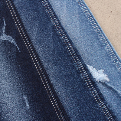Kain denim stretch poliester katun profesional 11.5oz kain jeans