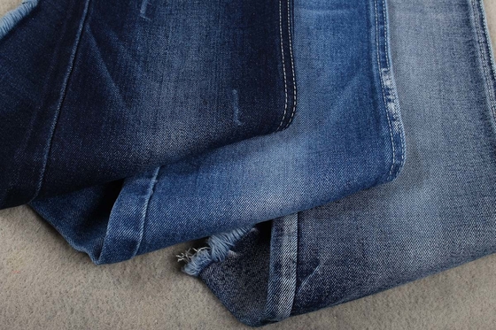 10.8 Oz Tr Indigo Dark Blue Denim Fabric Untuk Celana Panjang
