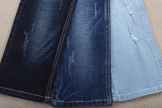 Stretch Cotton Woven Denim Jean Fabric Roll Packing 10.9oz