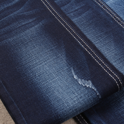 Slub Twill Cotton Stretch Denim Fabric Untuk Jeans Lebar 57 ''