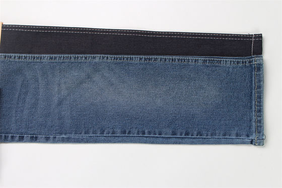 Harga bagus Sanforizing 10.2 Oz 58/59'' Bahan Jean Tekstil Peregangan Super Untuk Pakaian on line