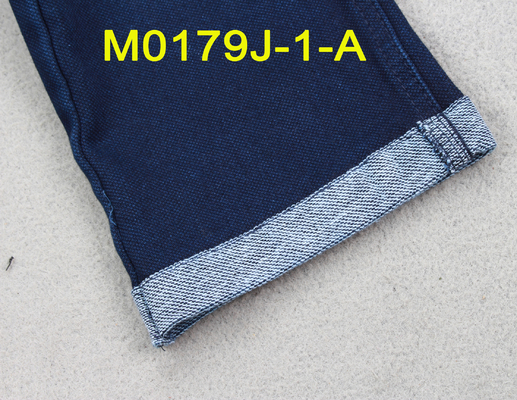 11oz Kain Tenunan Katun Spandex Denim Tidak Teratur Untuk Wanita Mercerized Finish