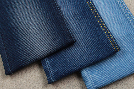 Kain Denim Biru 60cm 362Gsm Untuk Jaket Jeans Bahan Denim Tenun Khusus