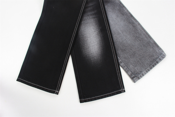Tanpa Peregangan 13.4Oz Kain Katun Poliester Denim Lebar 180Cm 70/71''
