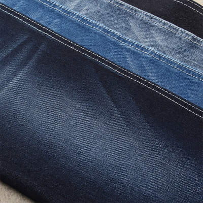 Dual Cord 424gsm 12.5oz Kain Katun Poliester Denim Untuk Seragam