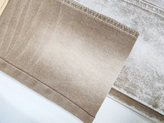 Kain Denim Berwarna-warni Berat Ringan Stretch Dalam Khaki
