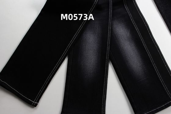 Harga bagus Grosir 11,5 Oz Warp Slub High Stretch Black Backside Woven Denim Fabric Untuk Jeans on line