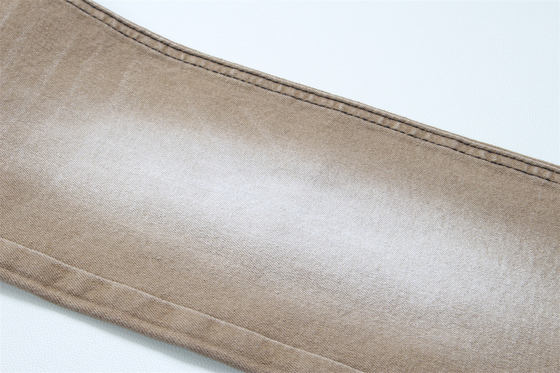 9 Oz kain jeans denim untuk wanita pabrik jeans di Cina jual panas ke Amerika Selatan warna khaki untuk wanita pria jeans