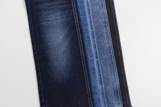 Grosir 100% Katun Biru Gelap Kain Denim Rigid Untuk Jeans