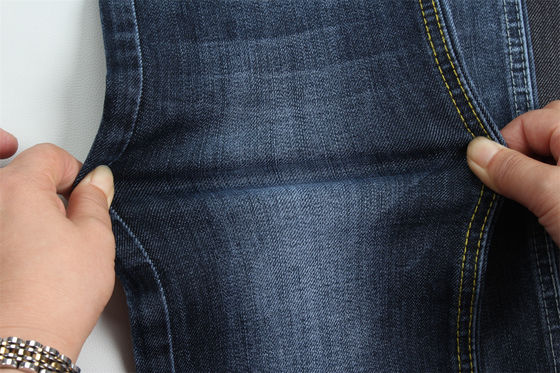 Harga bagus 11.8-12 Oz Warp Slub Jeans Kain Untuk Pria Jeans Low Stretch Untuk Pria India Market Style China pabrik di Guangdong on line