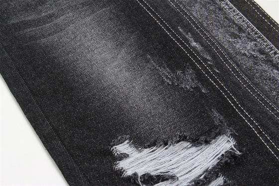 11.5 Oz 100% Baja Kain Denim Sulfur Hitam Tekstil Untuk Pria Wanita Jeans Bahan Tidak elastis Tekstil Kain