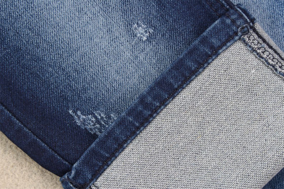 Harga bagus Kaos Knitted Baju Polyester Rayon Spandex Terry Kain Denim Untuk Jeans on line