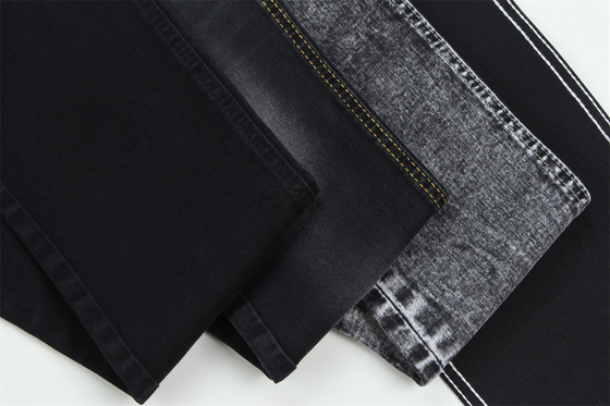 10 ons Hitam Hitam Good Stretch Kain Denim Untuk Jeans
