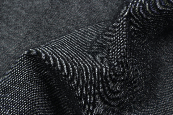 Kain Denim Ringan Hitam 100% Baju Murni