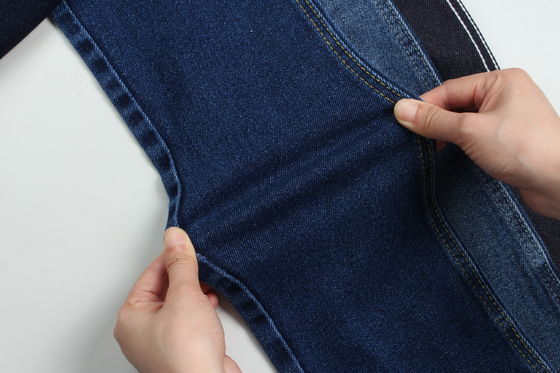 11.5 Satu kali Kotak Polyester Spandex Comfort Stretch Kain Denim Untuk Jeans