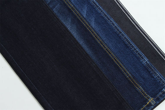 12 ons Warp Slub Stretch Kain Denim Untuk Pria Jeans