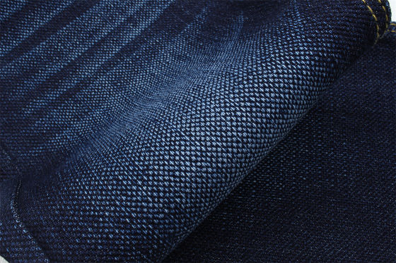 Kain Dobby Jacquard Denim Peregangan Tinggi Full Lycra Untuk Jeans Lebar 58/59