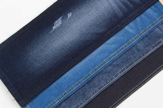 Kain Denim Stretch Slub Spandex Poliester Katun Premium Untuk Jeans ke Amerika Selatan