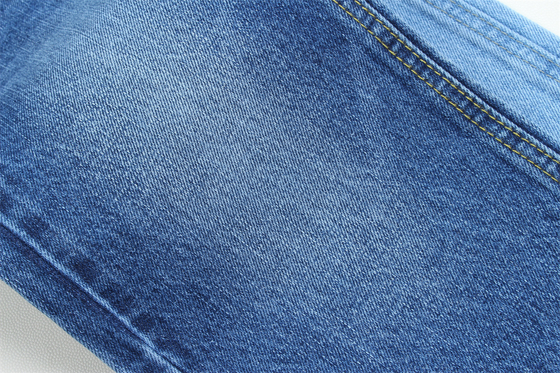 12.5oz 100% Kain katun denim untuk jeans, 424gm, Biru Hitam