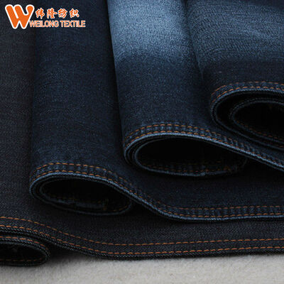 Harga bagus Kain Denim Jeans Hitam Biru China 9oz Terbaik dan Termurah untuk Mesir on line