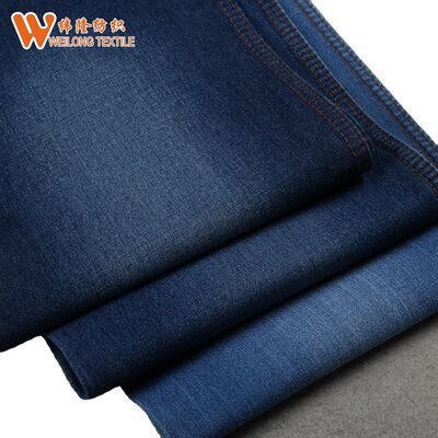 Harga bagus 100% Kotak Jeans Warna Indigo Bahan Kain on line