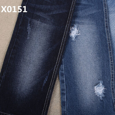 Harga bagus Kain Jeans Katun Spandex Biru Indigo 10 oz Hemat Biaya Terjangkau Kualitas Bagus Elastisitas Baik Gaya Boyfriend Bersih on line