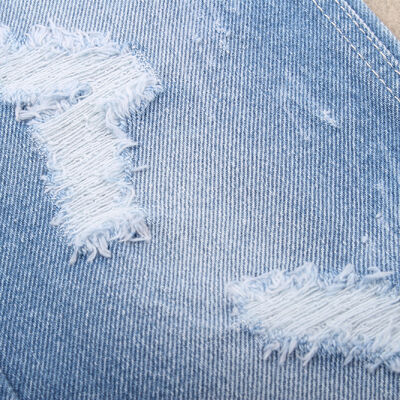 Harga bagus Kain Twill Denim Ketahanan 100% Katun untuk Jeans dan Pakaian on line