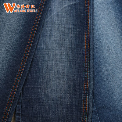 Harga bagus Kain Denim Katun Poliester Melar Stok Cina untuk Pakaian Jeans on line