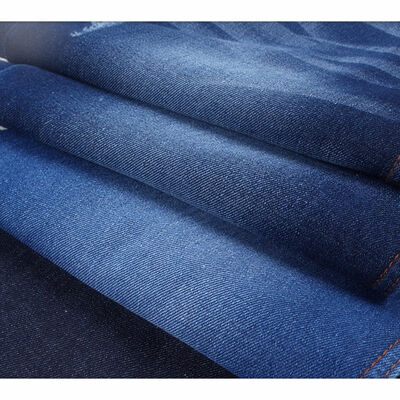 Harga bagus Cina Pabrik Soft 100 % Katun Denim Jeans Kain Tekstil on line