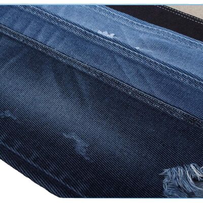 Harga bagus Soft Touch Heavy Weight Cotton Spandex Denim Fabric untuk Jeans untuk Pria on line