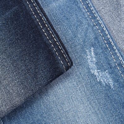 Harga bagus 11 OZ kapas spandeks berat berat kain denim dengan spandeks dari pabrik Foshan on line