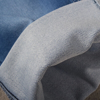 Harga bagus Kain Denim Tenun Khusus Imitasi Rajut Lapisan Ganda Berkualitas Tinggi untuk Produsen Jeans on line