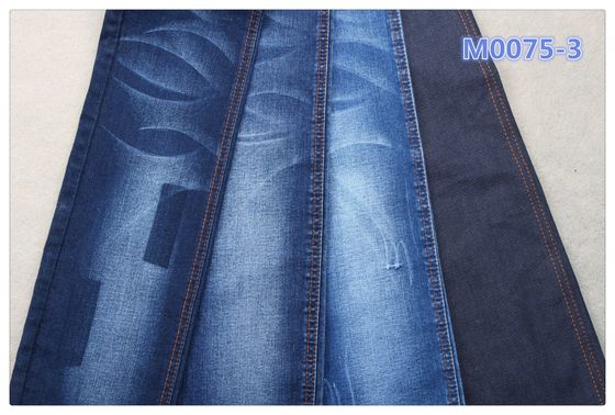 Harga bagus 9.4oz 322 Gsm 72 Cotton 2 Spandex Denim Lycra Blend Right Twill Denim Fabric on line