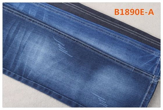 Harga bagus Mercerized 60% Cotton 11 Oz Bernapas Kain Denim Peregangan Slub Untuk Jeans on line