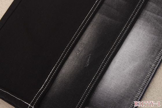 Harga bagus 12oz Faux Fake Knit Denim Stretch Knit Denim Fabric 73 Cotton 23 Polyester 1 Spandex on line