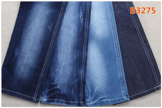 Harga bagus 9.5oz Slubby Jeans Bahan Kain Denim Stretch 69 Cotton 26 Polyester 2 Elastane on line