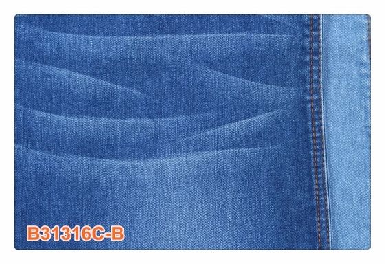 Harga bagus Jeans 10.8oz 97% Ctn 3% Lycra Cotton Spandex Denim Fabric Bahan Jean Lembut on line
