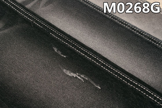 Harga bagus 81 Cotton 18 Polyester 1 Spandex Sulfur Dicelup Cotton Polyester Spandex Denim Fabric on line