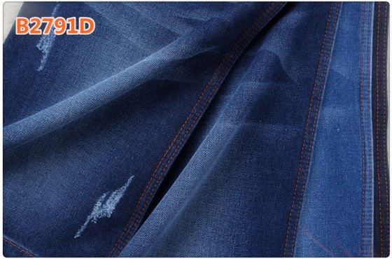 Harga bagus Dark Blue Sanforizing 11.5 Oz 100 Cotton Denim Fabric Cotton Jeans Cloth on line